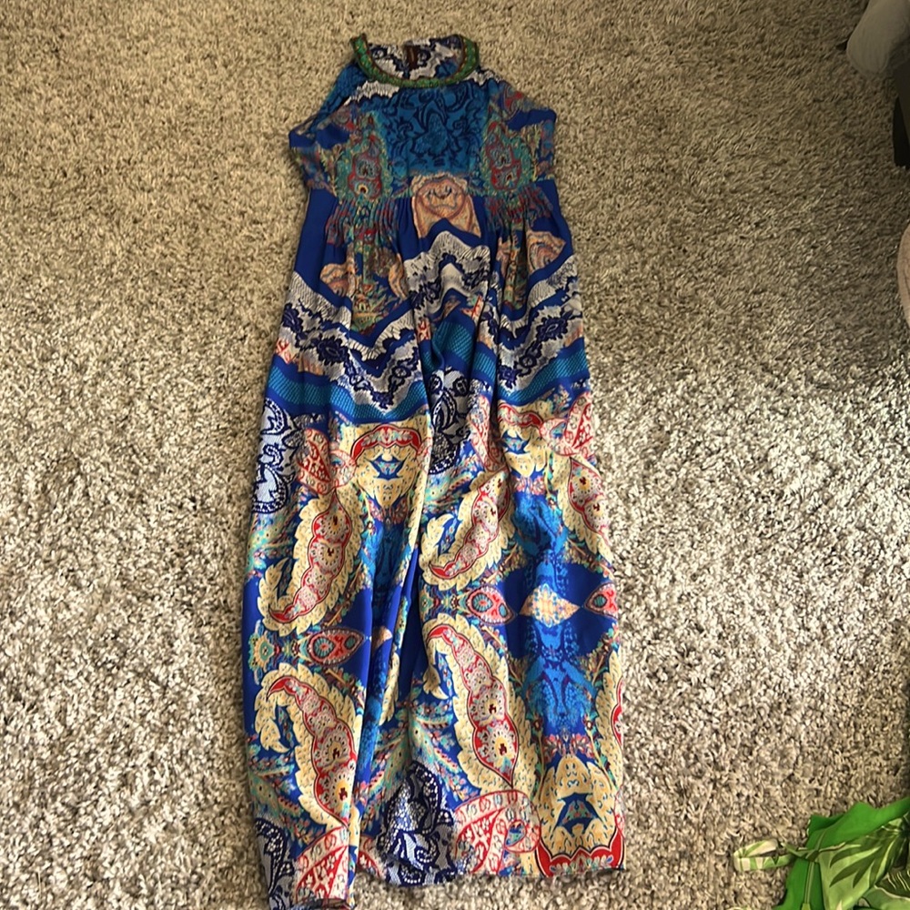 Anthropologie Multi color maxi dress